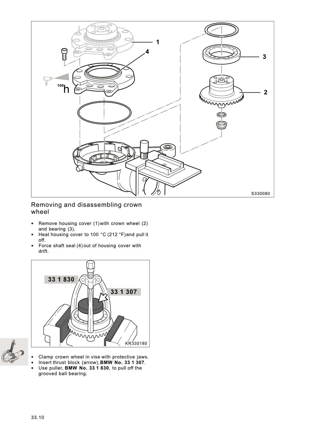 BMW motorcycle service manual PDF for models R1100S