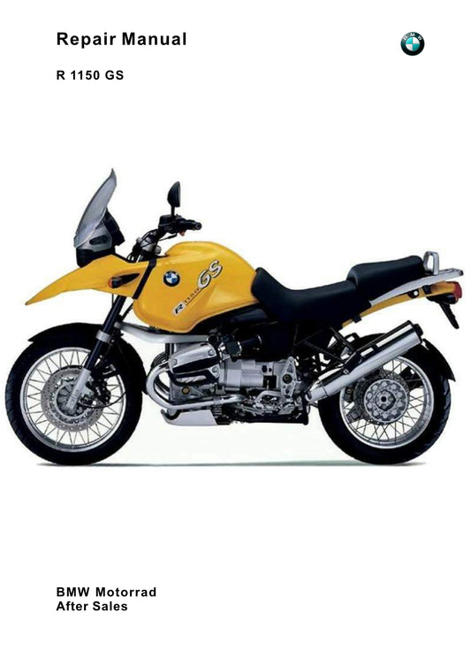 BMW R1150GS Service Manual PDF Instant Download